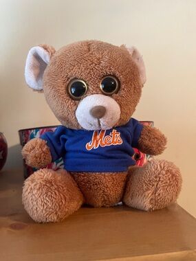 NY Mets Plush Bear Very Good Condition no Tags